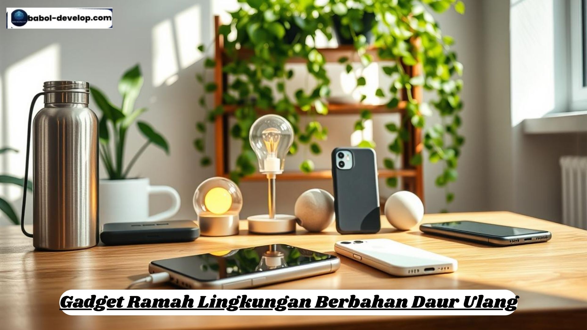 Gadget Ramah Lingkungan Berbahan Daur Ulang
