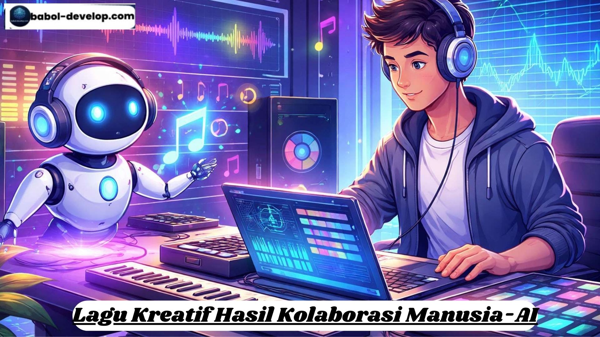 Lagu Kreatif Hasil Kolaborasi Manusia-AI