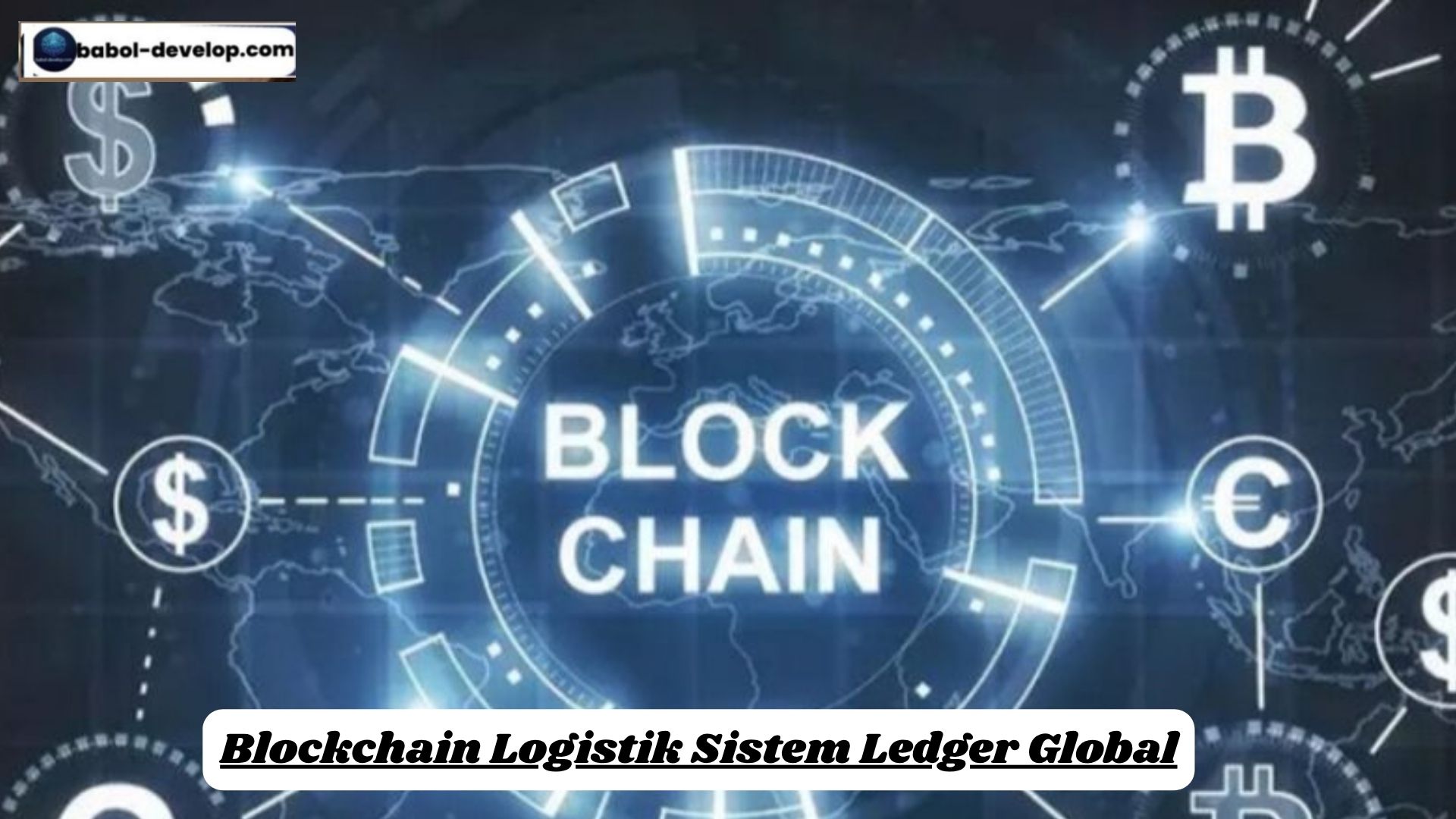 Blockchain Logistik Sistem Ledger Global