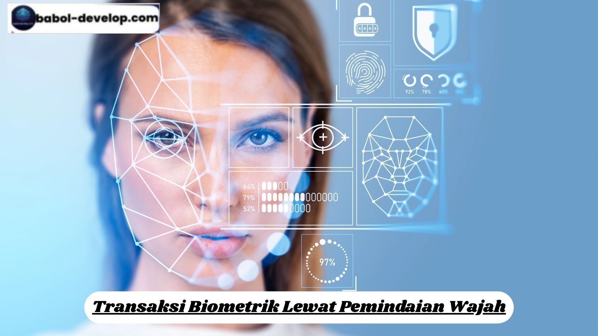 Transaksi Biometrik Lewat Pemindaian Wajah