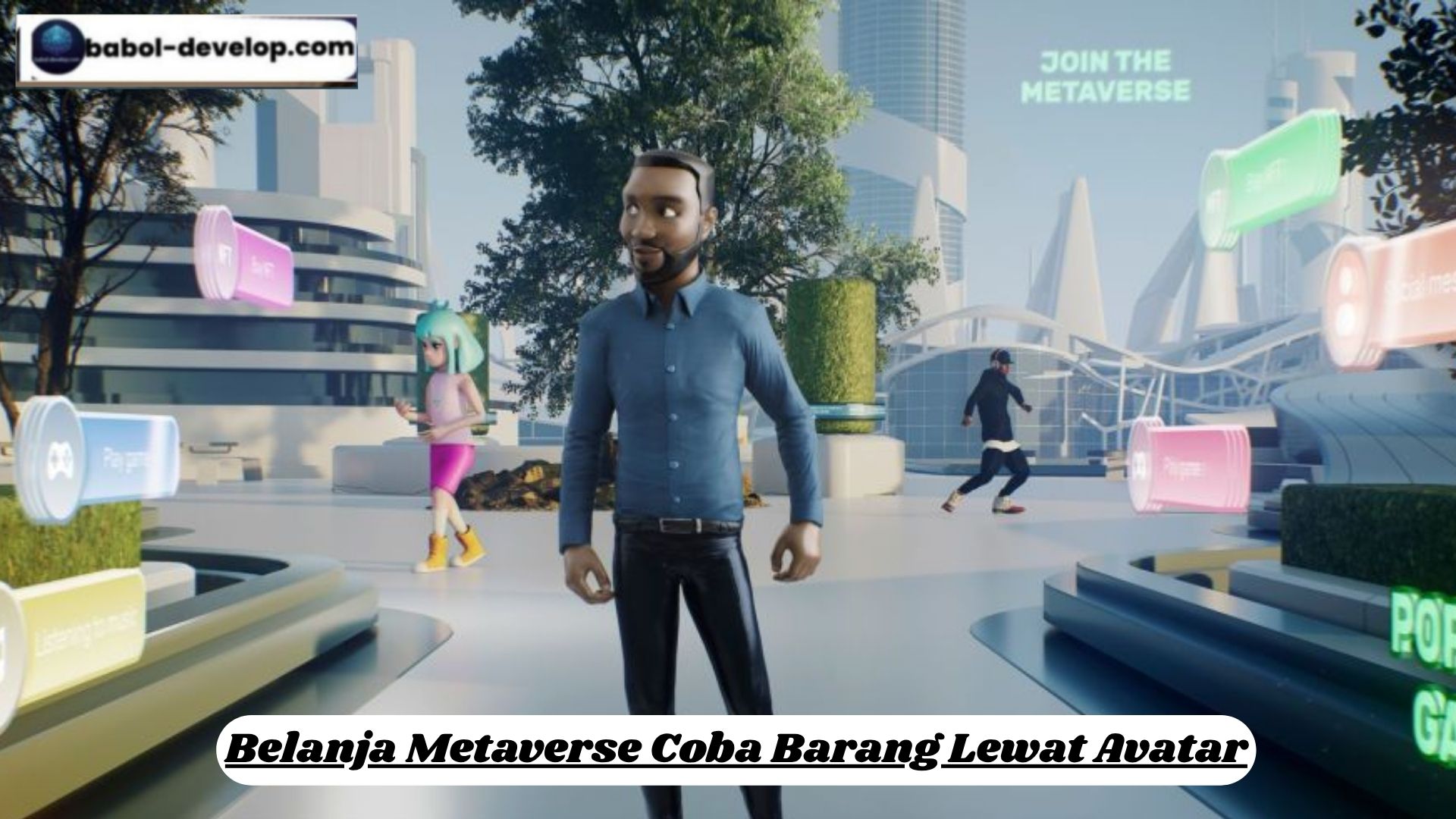 Belanja Metaverse Coba Barang Lewat Avatar