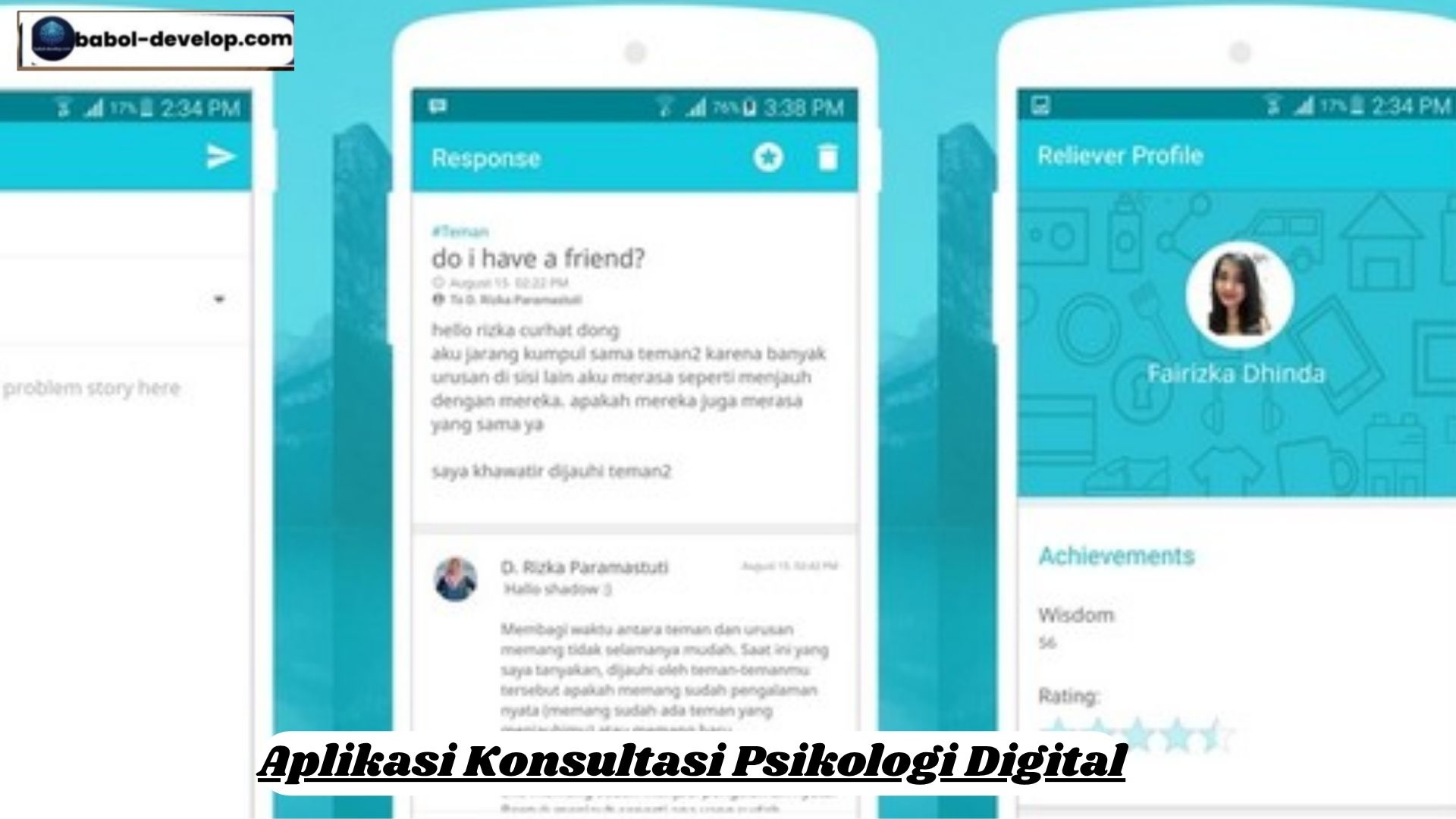Aplikasi Konsultasi Psikologi Digital