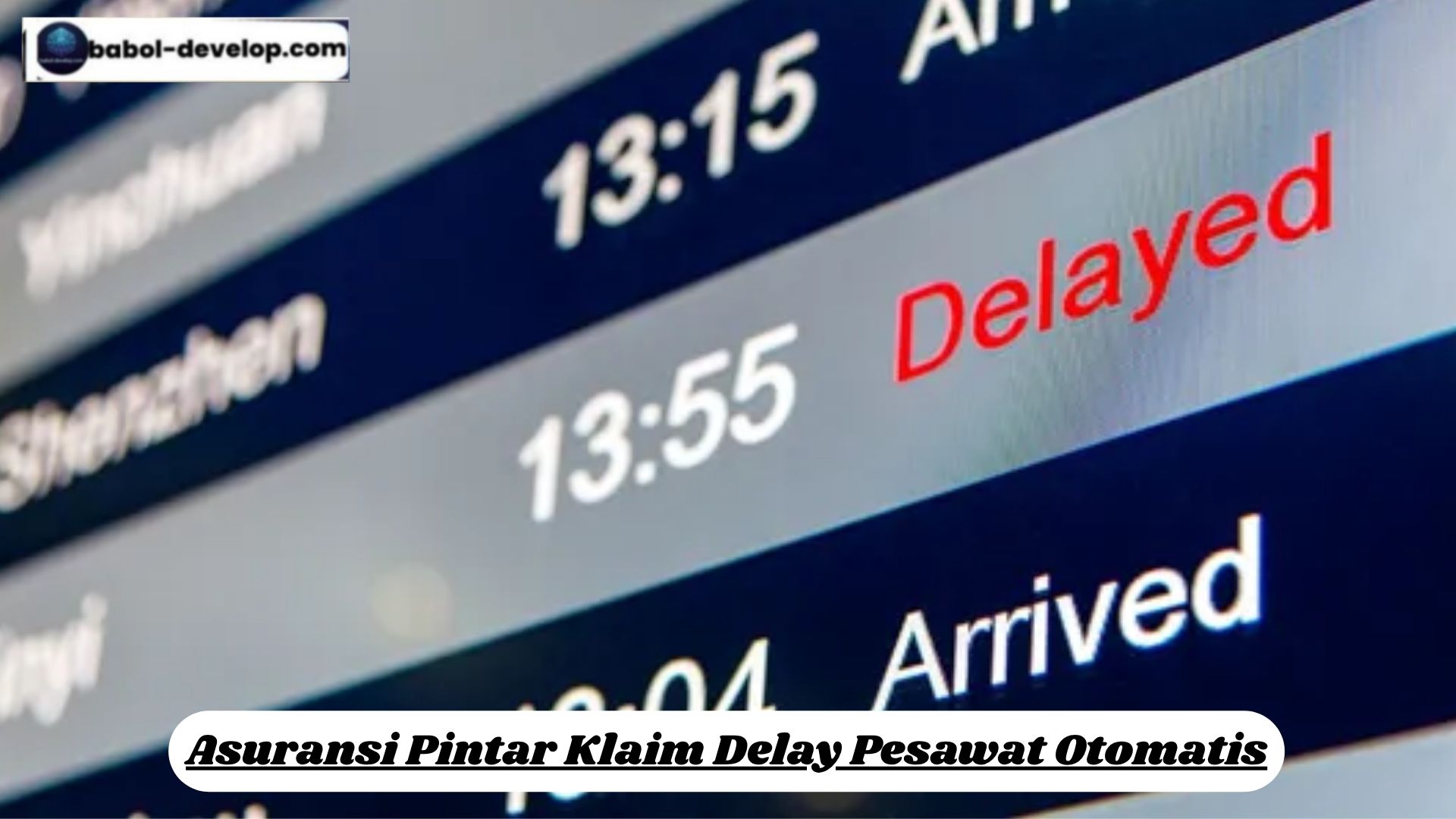 Asuransi Pintar Klaim Delay Pesawat Otomatis