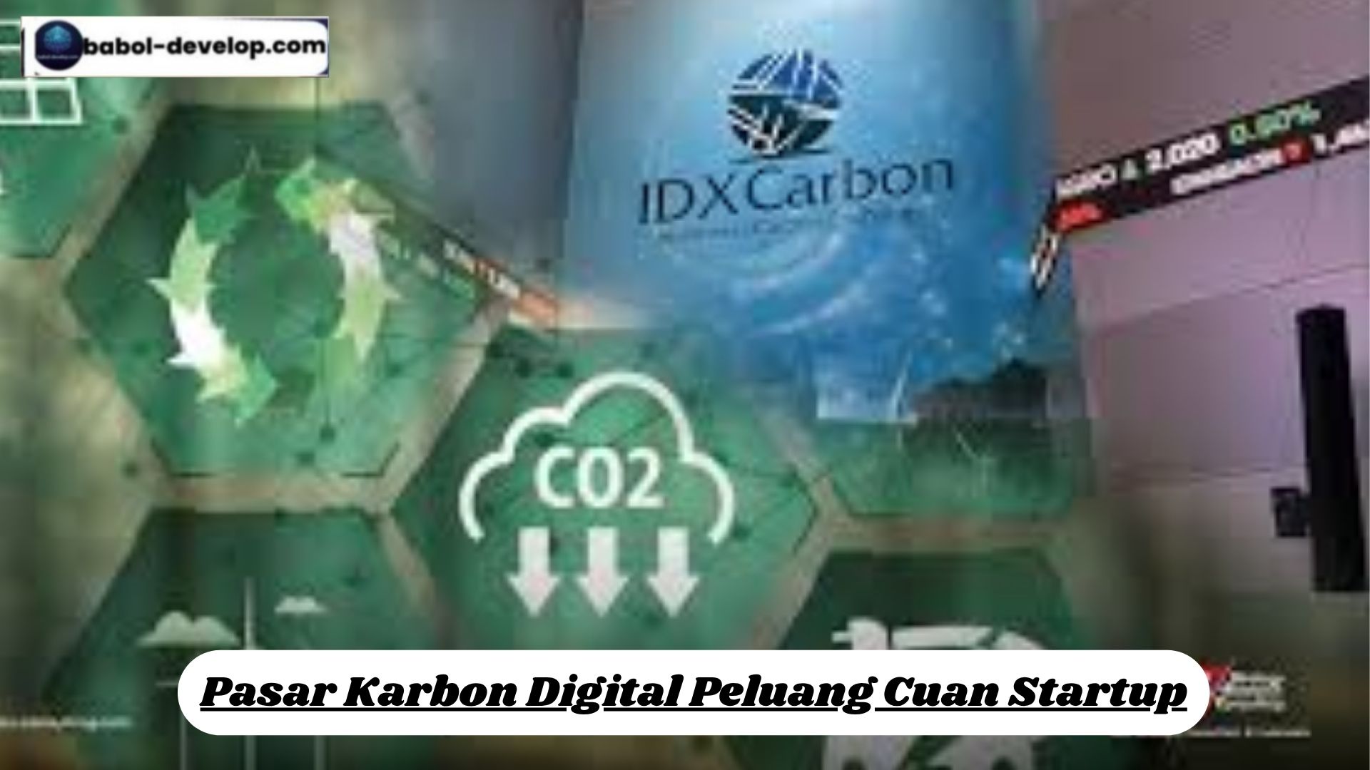 Pasar Karbon Digital Peluang Cuan Startup