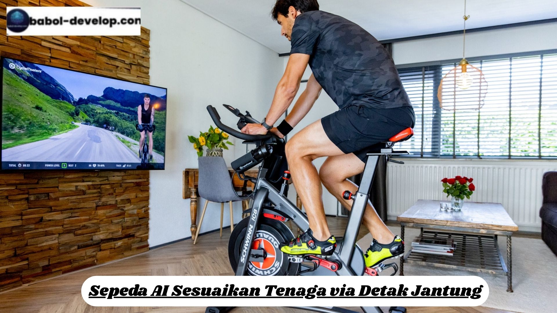 Sepeda AI Sesuaikan Tenaga via Detak Jantung