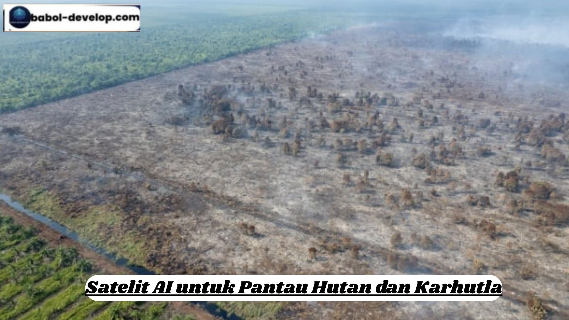 Satelit AI untuk Pantau Hutan & Karhutla