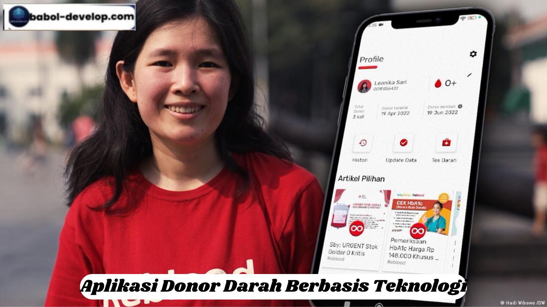 Aplikasi Donor Darah Berbasis Teknologi